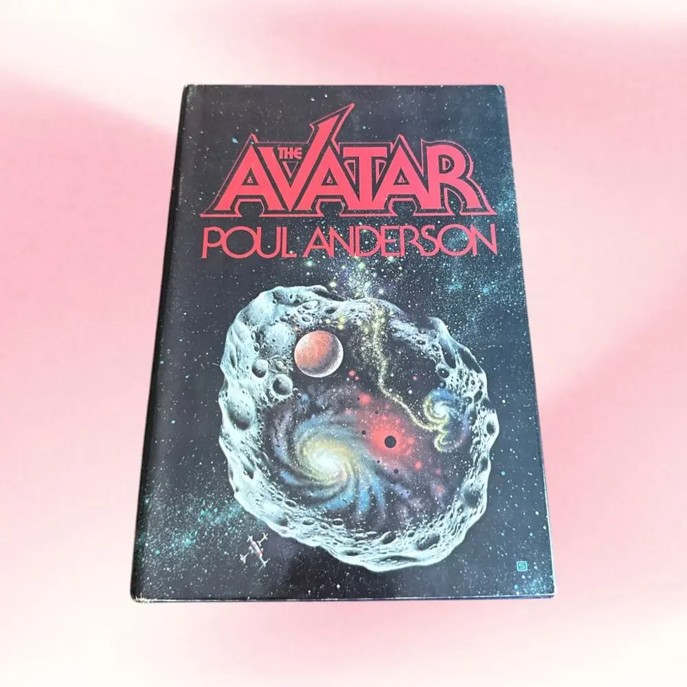 Vintage 1978 Poul Anderson The Avatar Hardcover DJ Retro Sci-Fi Space Opera